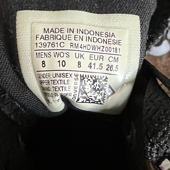 Converse Chuck Taylors Heel Stud Hi size: 8 - Picture 3 of 9